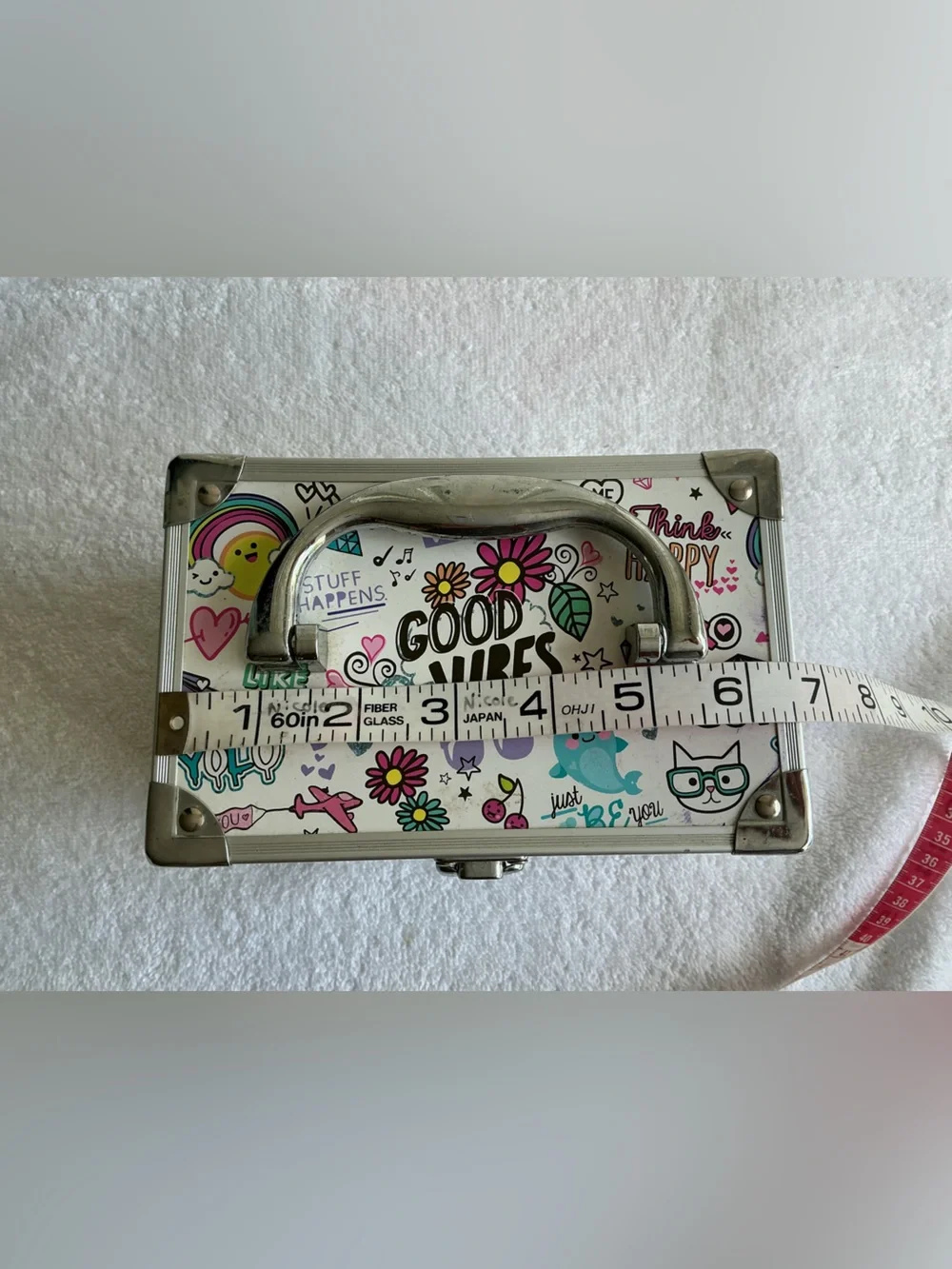 Good Vibes Kids Jewelry Box - White Multicolor